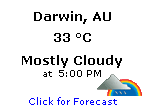 Click for Darwin, Northern Territory Forecast