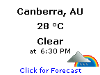 Click for Canberra, Capital Territory Forecast