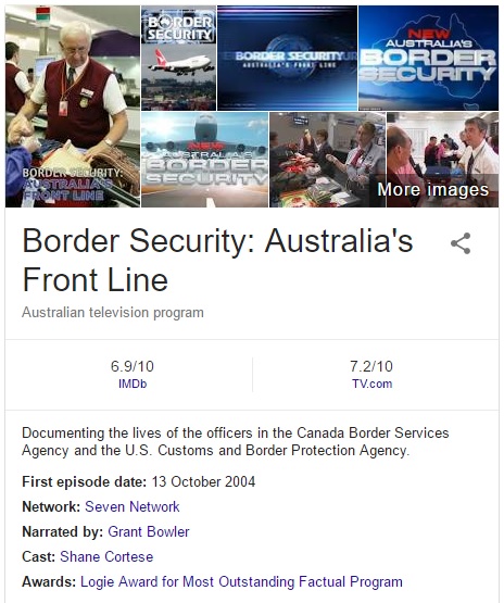 Border Security Australia confused with Canada