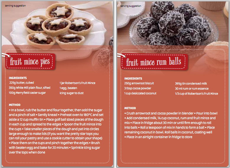 Robertsons Fruit Mince in Australia Britzinoz