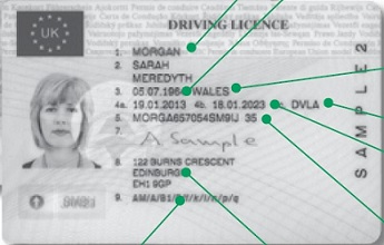 UK EU driving licence