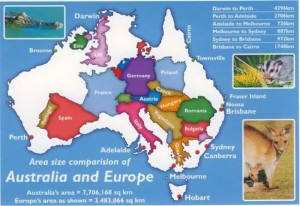 Australia and Europe Comparison